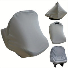 2-in-1 Car Seat Cover Canopy Sun Shade & Bug Net for Baby