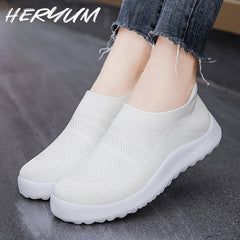 Comfortable Breathable Flying Woven Shoes Casual Outdoor Sneakers