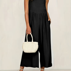 Sexy Backless Wide Leg Jumpsuit for Women