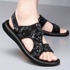 Men's Wear Resistant Non Slip Sandals Quick Drying Comfy Slides Beach Shoes