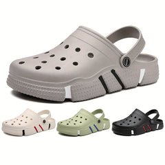 Men's Slip On Platform Clogs Outdoor Sandals