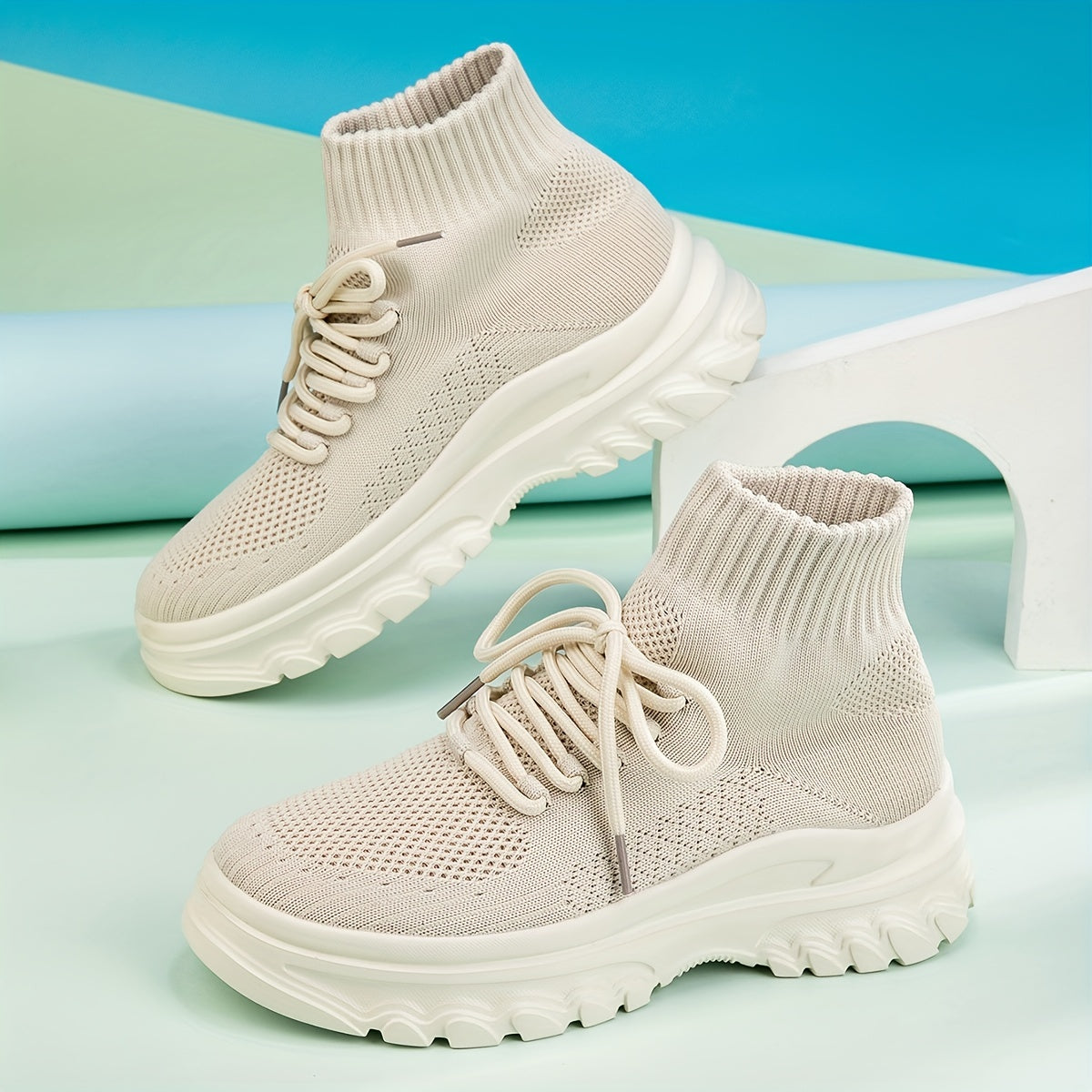 Boy's Slip On Sock Shoes Breathable Knit Sneakers