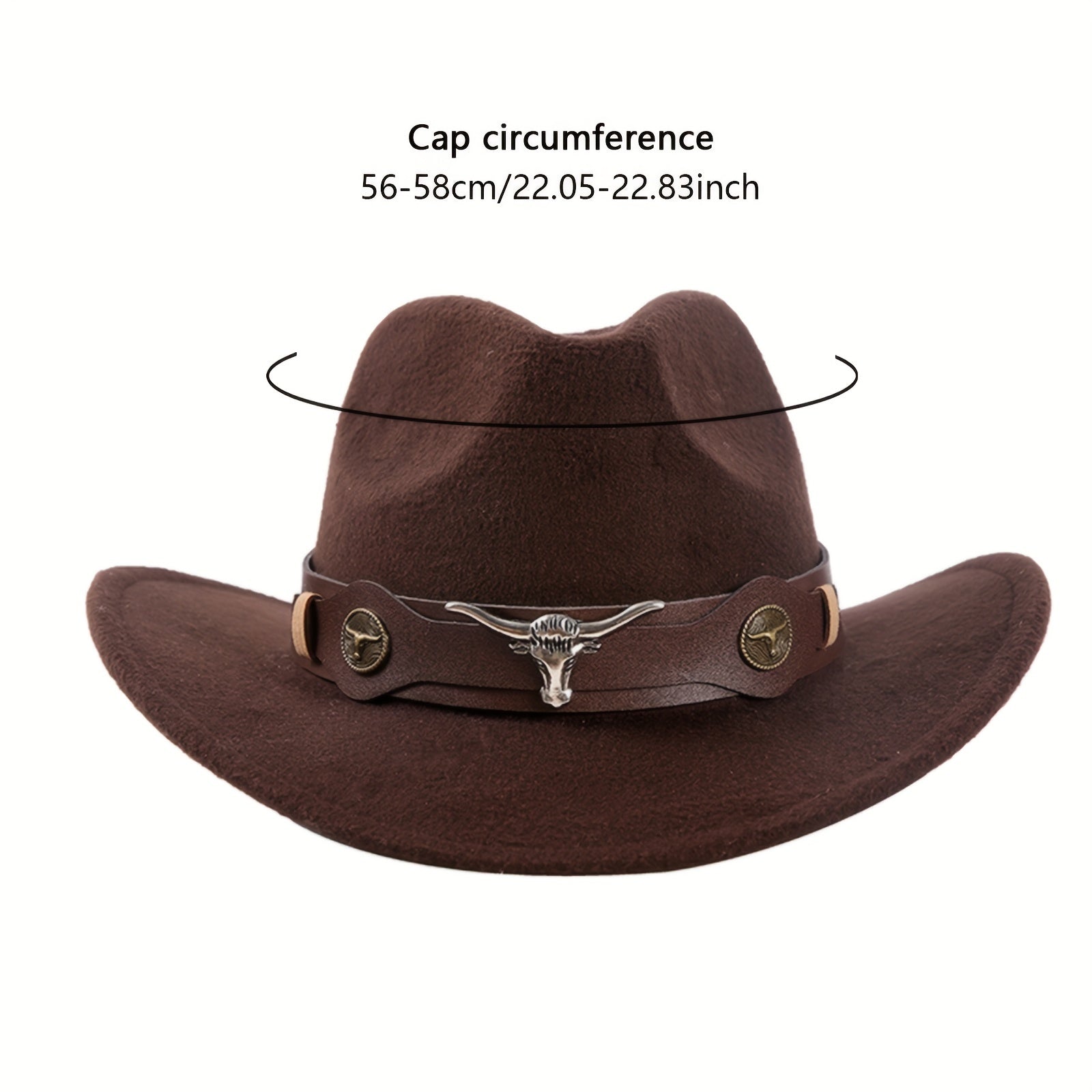 Retro Western Cowboy Hat For Men And Women