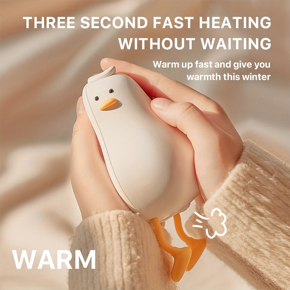 3 in 1 Duck Hand Warmer & Power Bank 4000mA Rapid Heat