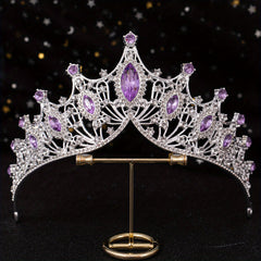 Crystal Rhinestone Bridal Tiara Crown Wedding Hair Accessory