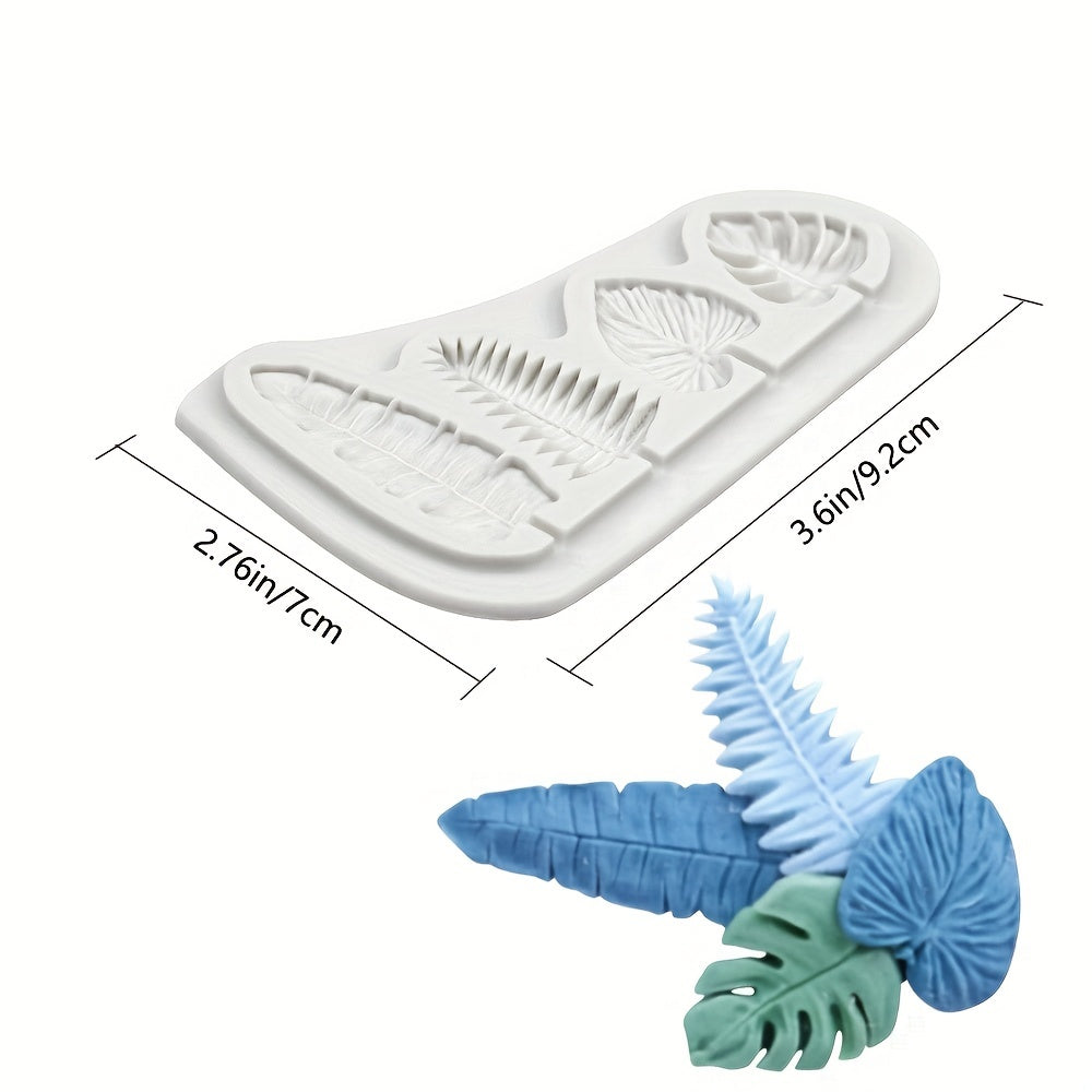 Leaf Silicone Mold Turtle Back Leaf Palm Leaf Banana Leaf Shaped