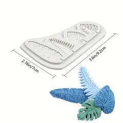 Leaf Silicone Mold Turtle Back Leaf Palm Leaf Banana Leaf Shaped