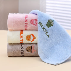 Kids Cotton Towel Cartoon Letter Infant Towel
