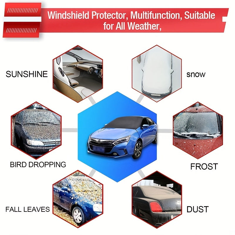 Car Front Windshield Protective Cover Anti-frost Shield
