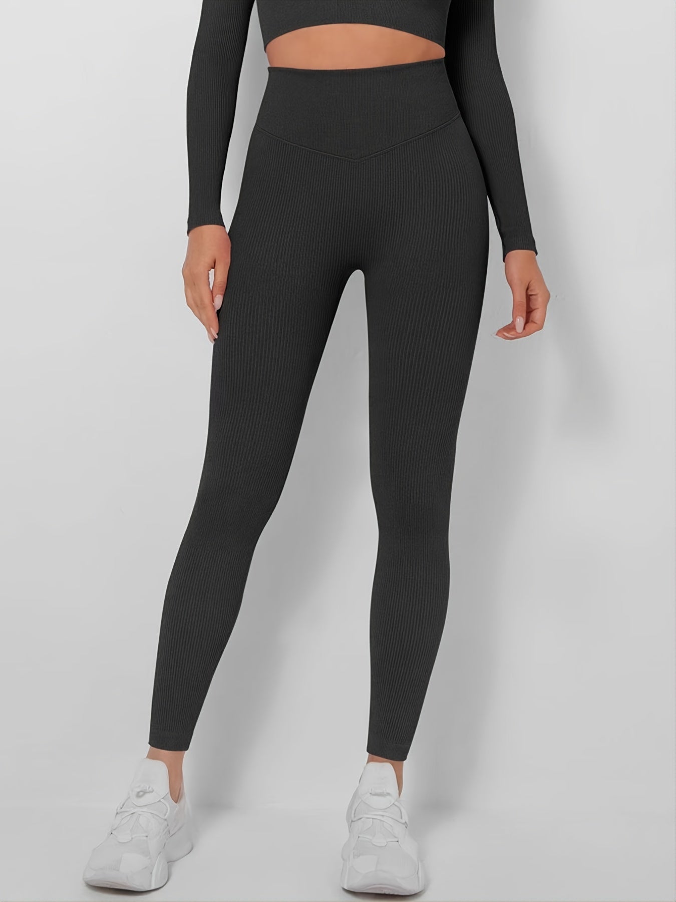 High Waist Yoga Pants Running Leggings Fitness Stretch Sports