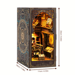 3D Dollhouse Bookshelf Puzzle Decorative Bookends
