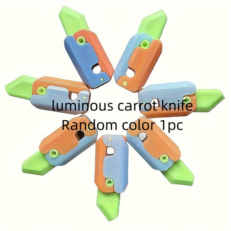3D Radish Decompression Toy Gravity Stress Relief Gift