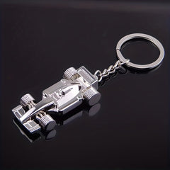 Sports Car Shaped Key Chain Pendant Zinc Alloy Key Ring Gift