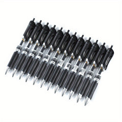 12pcs 0.5mm Bullet Gel Pen for Office School Supplies Smooth Writing
