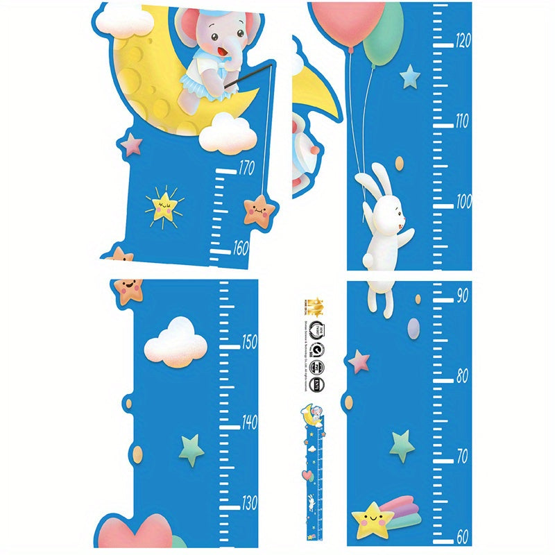 Yunce Unicorn Wall Stickers Height Ruler for Kids Room Decor