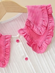 Girls French Style Casual Shirt Top