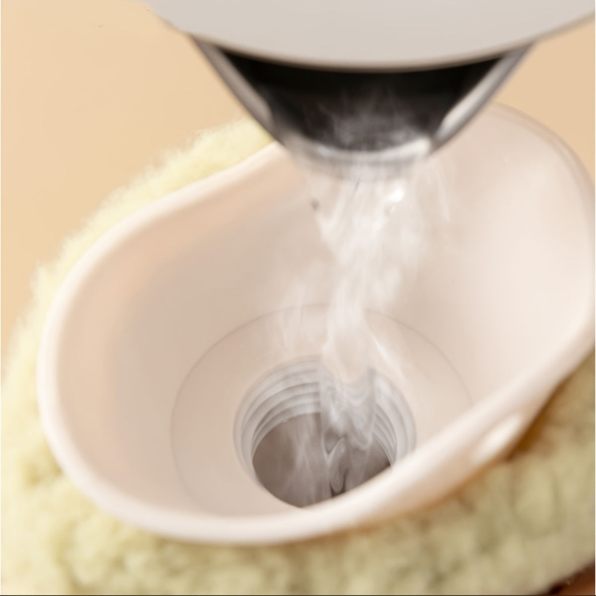 Large Embroidery Plush Cloth Cover Hot Water Bag