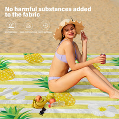 Large Waterproof Beach Blanket for Outdoor Travel Camping Picnic