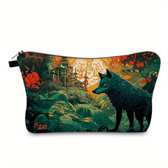 Cute Animal Print Makeup Bag Waterproof Cosmetic Case