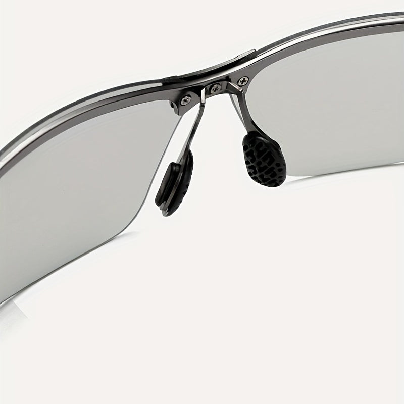 Men's Alloy Sunglasses For Day And Night Use