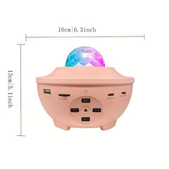 Starlight Projector Music Speaker Night Light