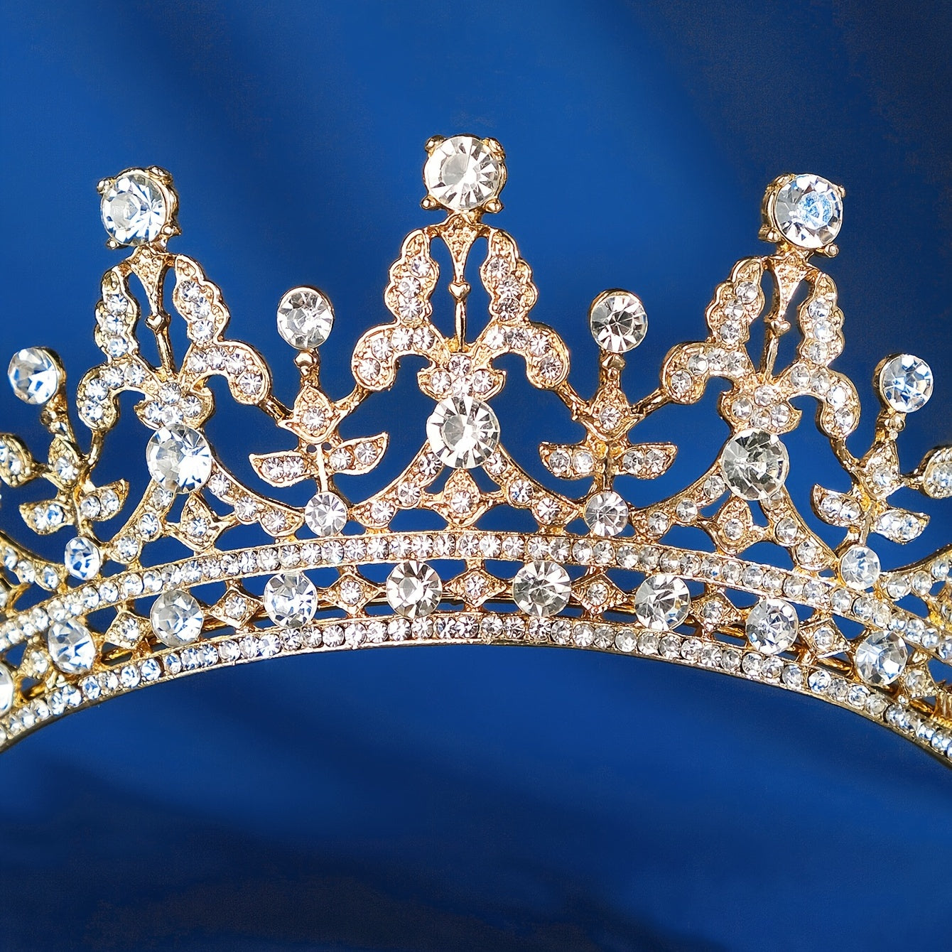 Rhinestone Crown Hairband Headband Tiara Wedding Birthday