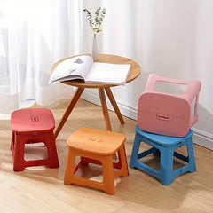 Portable Folding Stools Durable Plastic Stools For Home, Bathroom & Outdoor