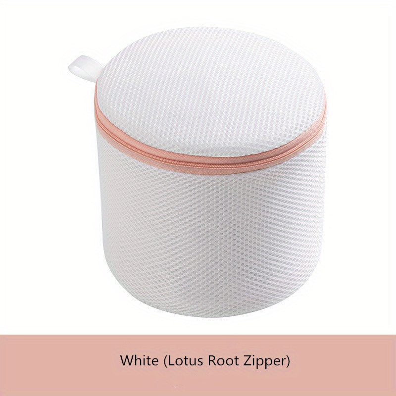 Mesh Underwear Washing Bag Zipper Reusable Foldable Laundry Bag