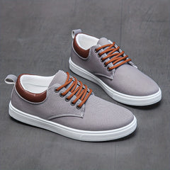 Men's Canvas Low Top Sneaker Classic Casual Shoes