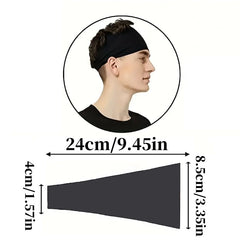 Funny Slaaaaaay Sports Headband Men Breathable Mesh Washable