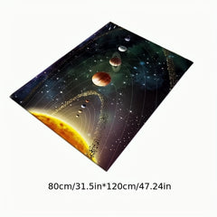 Star Sky Floor Mat Creative Kitchen Rug P80 80