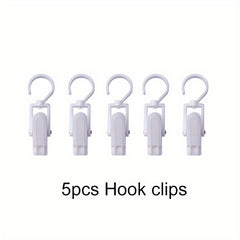 Kids Wardrobe Hanging Rod Stick Wall Storage Hanging Rack With Clip