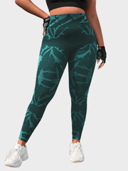 Tie Dye High Rise Yoga Leggings