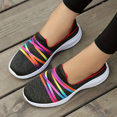 Women's Flat Sneakers Lightweight Slip On Shoes