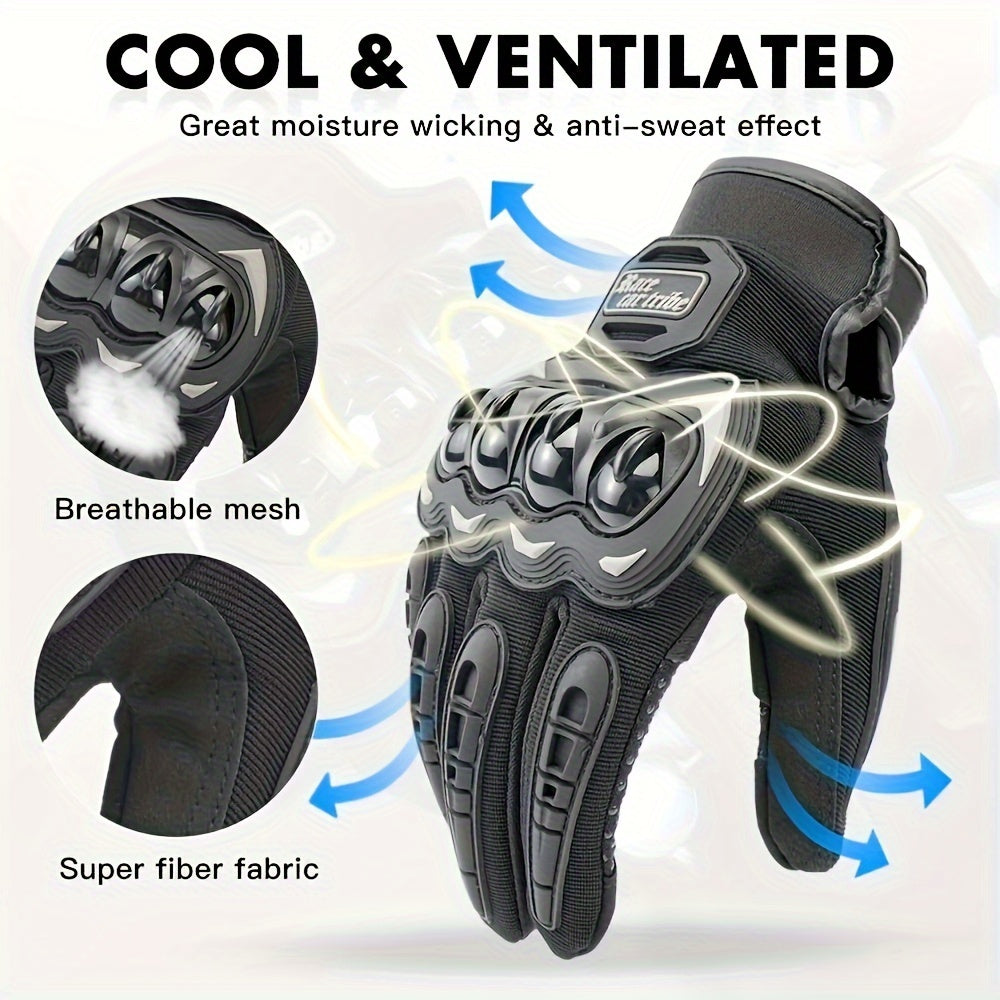 Riding Tribe Motorcycle Gloves Touch Screen Winter Summer Motos Luvas