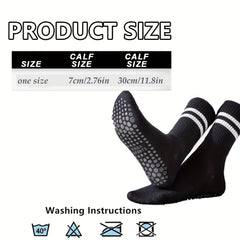 High Elastic Non Slip Silicone Sports Socks for Women