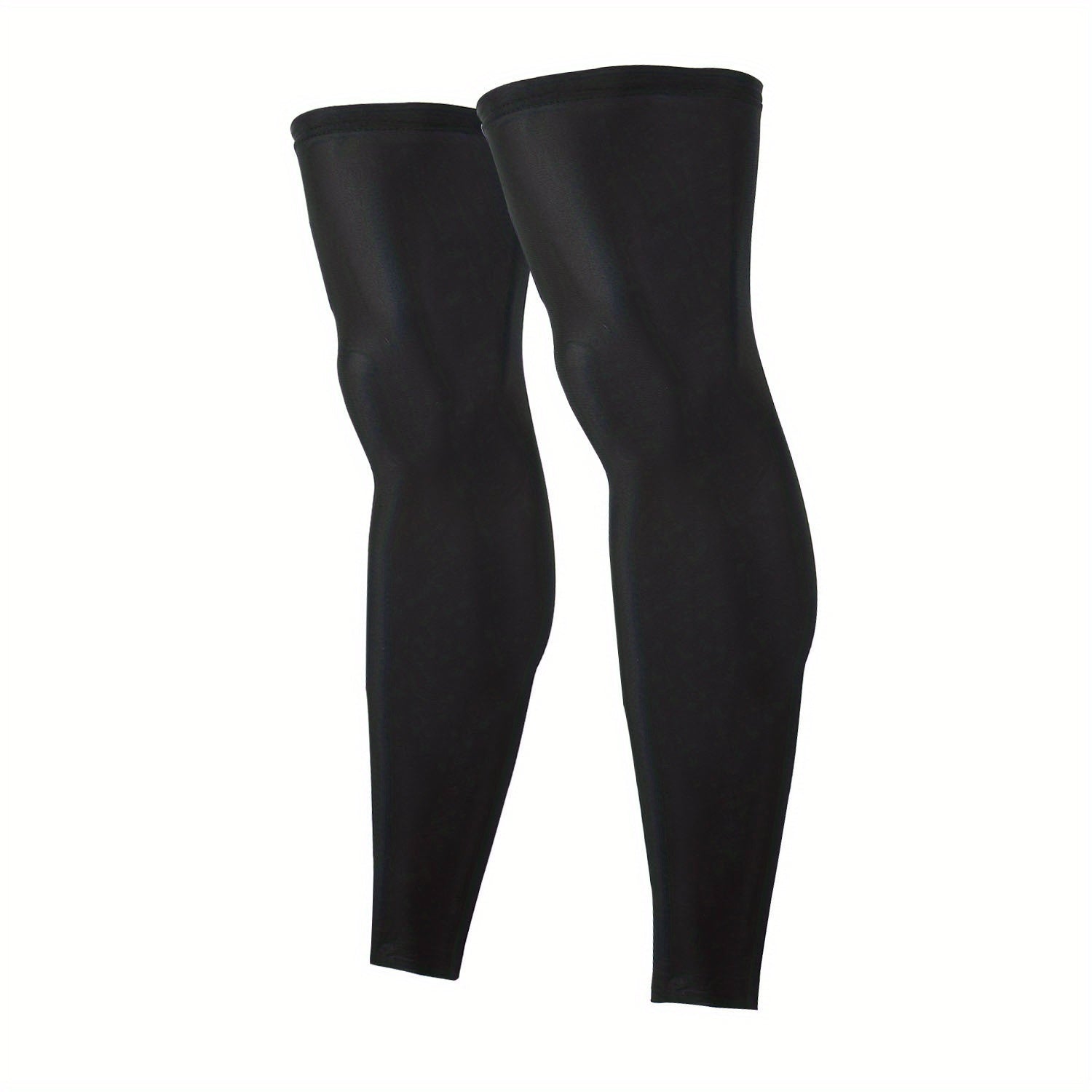 Breathable Anti UV Compression Leg Sleeves for Sports
