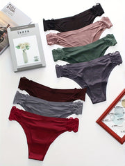 7pcs Lace Thongs Sexy Intimates Panties Women's Lingerie