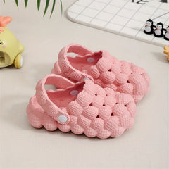 Girls Breathable House Shoes Lightweight Anti Slip Clogs All Seasons