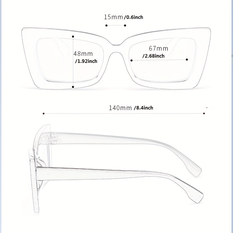 Square Frame Sunglasses UV400 Beach Fishing Glasses
