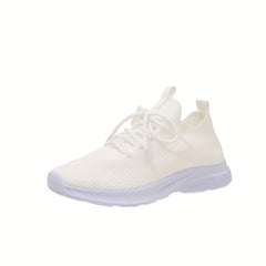 Women's Knitted Sports Shoes Lightweight Running Sneakers