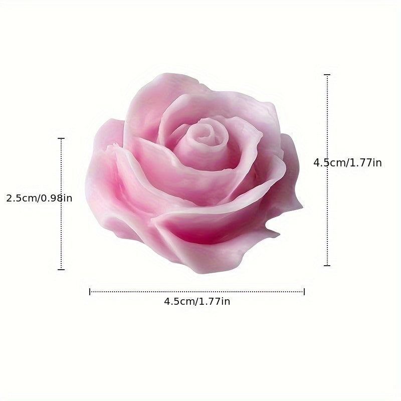 Romantic Rose Scented Candle for Bedroom Ornaments