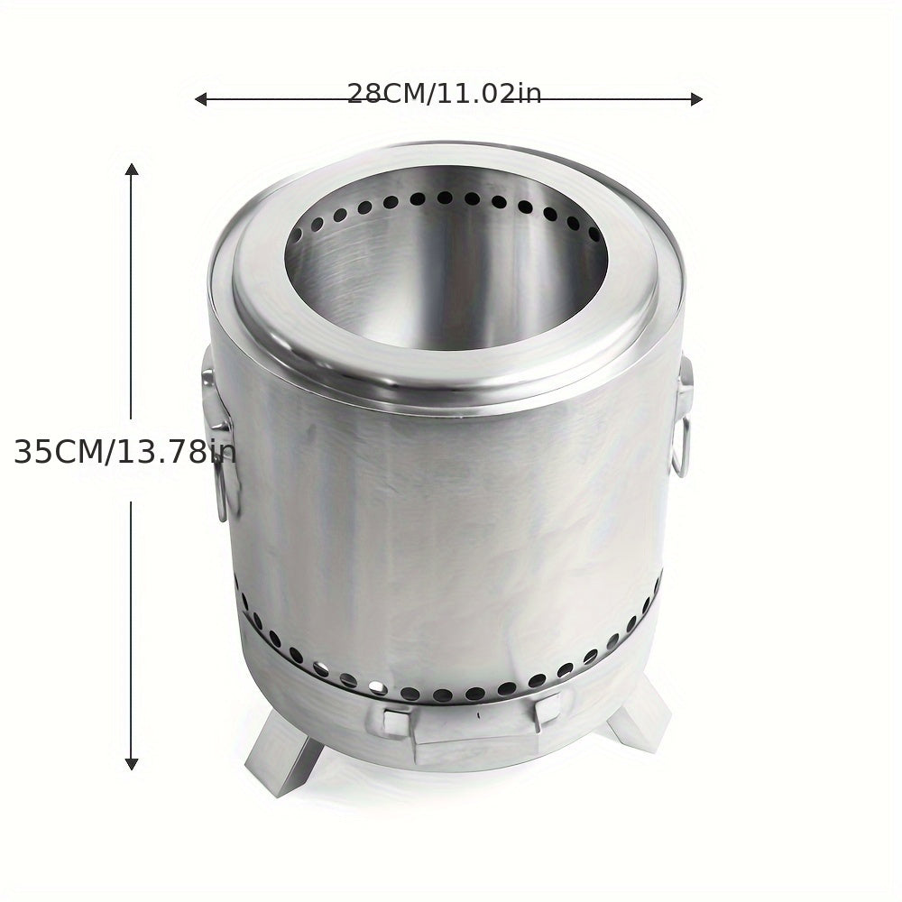 Outdoor Yard Firewood Stove Camping Stove Campfire Stove Picnic BBQ Stove