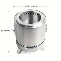 Outdoor Yard Firewood Stove Camping Stove Campfire Stove Picnic BBQ Stove