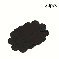 20pcs Flower Pot Gasket Anti-leakage Soil Round Plastic Bottom Hole Gasket