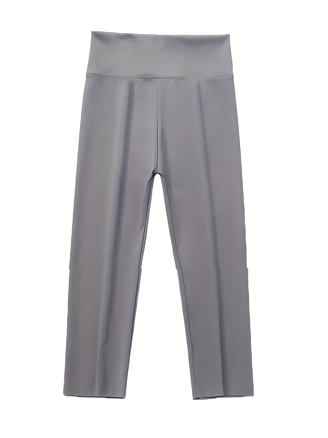Girls Athletic Yoga Leggings High Waist Tight Slim Pants
