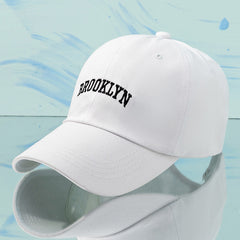 Letter Embroidered Baseball Cap