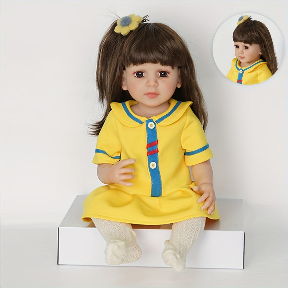 Realistic All Silicone Reborn Baby Doll Girl Toy