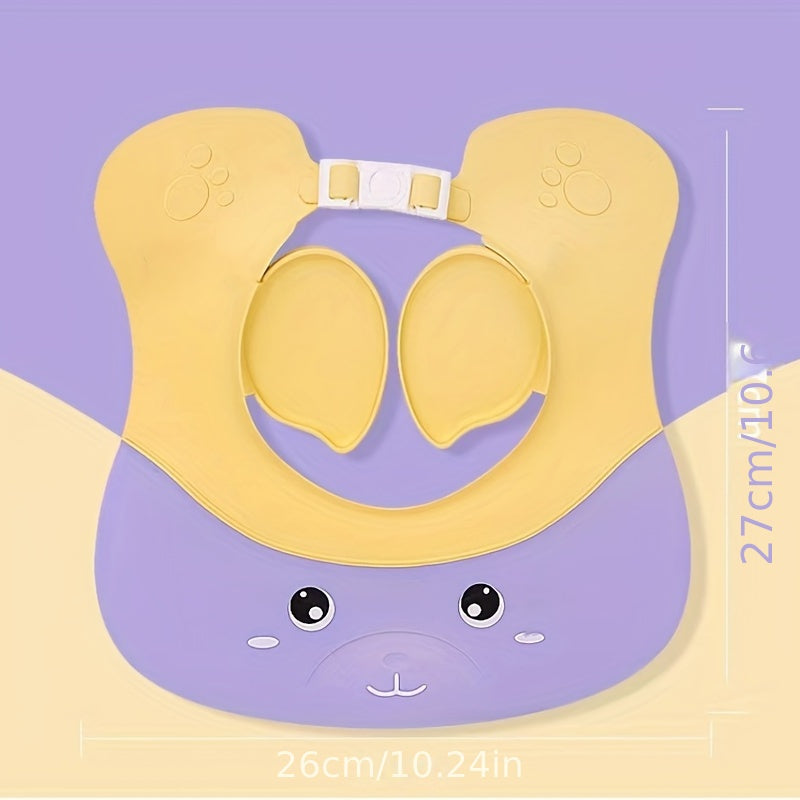 Baby Waterproof Ear Protection Shampoo Cap