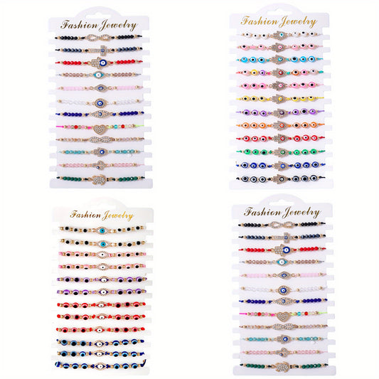 Boho Evil Eye Bracelet Anklet Gift For Women